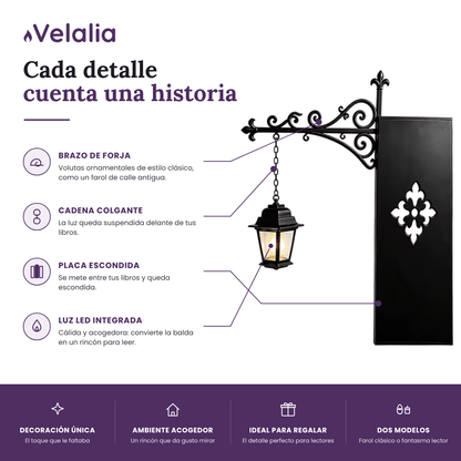 Farol decorativo que da vida a tu estantería
